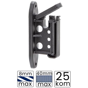 Izolator za električnog pastira za vođenje traka bez eksera 25/1 Easy Tape