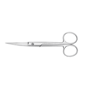 Makaze oštro-oštro krive 16,5 cm