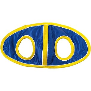 Kapa sa otvorom za uši plavo-žuta-bela