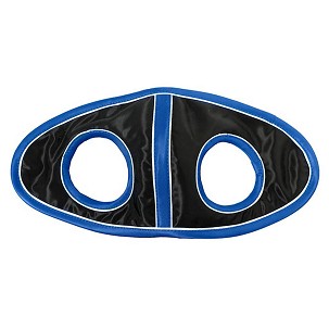 Kapa sa otvorom za uši crno-plavo-bela