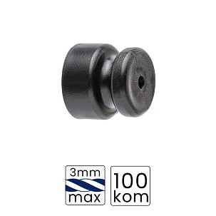 Izolator za električnog pastira za žicu bez eksera okrugli 100/1