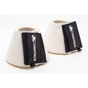 Zvono za kopita neopren L belo transportni Finntack