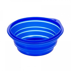 Činija za pse i mačke za putovanje silikonska 250ml