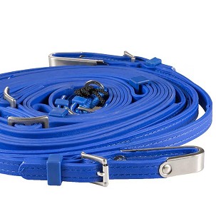 Szintetikus vezetőkötél kék L Finntack