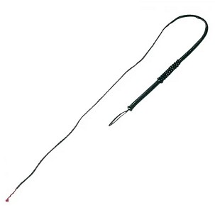 Bič-korbač od pletene kože 22cm/170cm