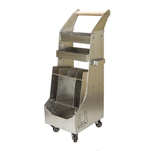 Potkivačka kutija Alu za alat sa točkovima