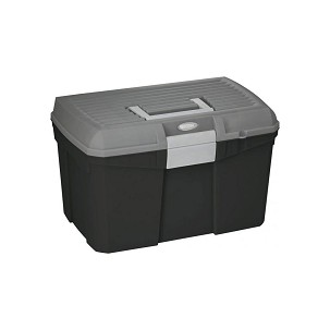 Kutija za pribor za negu konja crna