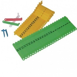 Ušne markice numerisane Twintag