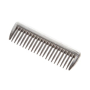 Češalj za grivu metalni 9cm