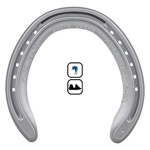 Potkovice za konje Alu Kings Plate Extra Sound 4-28 zadnje