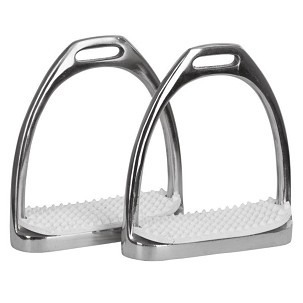 Uzengije za sedlo hromirane 12cm