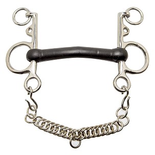 Butterfly zaprežna žvala za konje 12,5 cm sa gumom