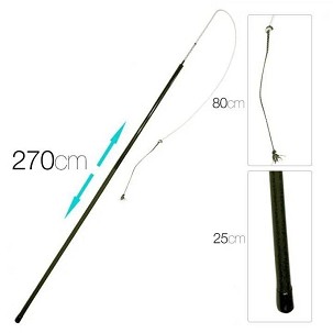 Bič za konje teleskopski 270 cm