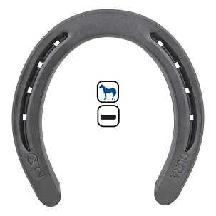 Potkovice za konje Dura Plain 20x9 bez kapne 0