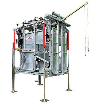 Boks za obradu papaka za krave  model SA0042