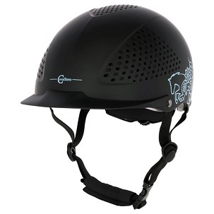 Kaciga za jahanje Beauty 2.0 crna 52-54 cm