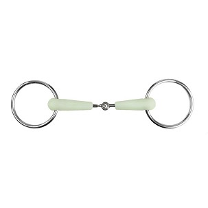 Žvale za konje 13,5cm jednostruko lomljena sa plastičnim umetkom