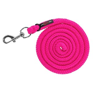 Uže za vođenje konja Hippo rozi 2m sa kopčom