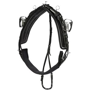 Komplet veliki am pro QH crni Finntack