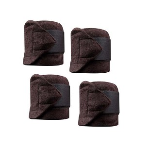 Bandázs szalag lovaknak tépőzáras 3,5m 4/1 barna