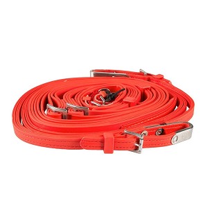Szintetikus vezetőkötél piros L Finntack