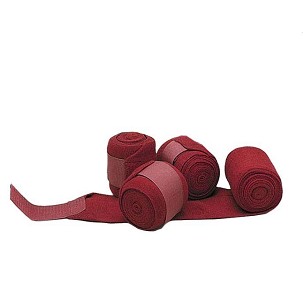 Bandaža za konje sa čičak trakom 3,5 m 4/1 bordo