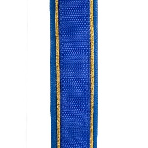 Prednji kaiš na oglave plavo-zlatni Finntack Elite