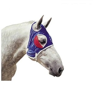 Kapa za glavu sa otvorom za oči i uši plava