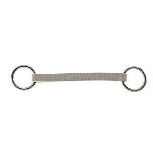 Zaštitna žvala kožna Irish Full bela 21,5cm