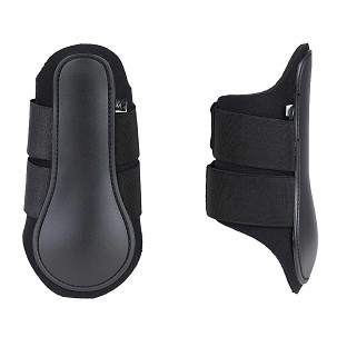 Kamašne za konje za prednje noge M crni Finntack