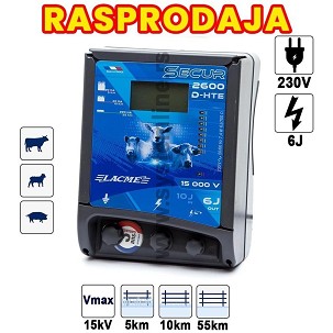 Električni pastir Secur 2600