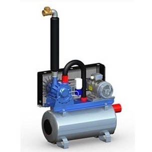 Vakum pumpa za linijski mlekovod i izmuzišta GPV 1500 4KWT 240-400V 50HZ 85L