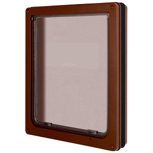 Vrata za pse 441x366mm braon Dog Mate