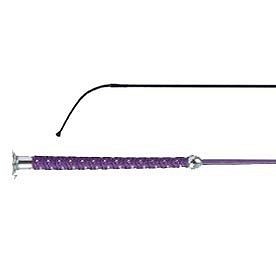 Bič za konje za dresuru 120cm ljubičasti