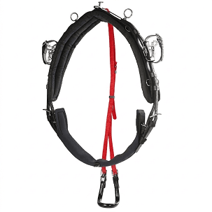 Komplett nagy hám QH fekete-piros Finntack