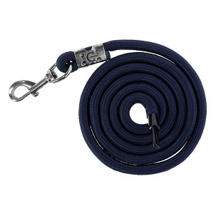 Uže za vođenje konja sa karabinjerom 2m teget Dexter