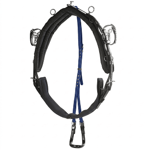 Komplett nagy hám QH fekete-kék Finntack