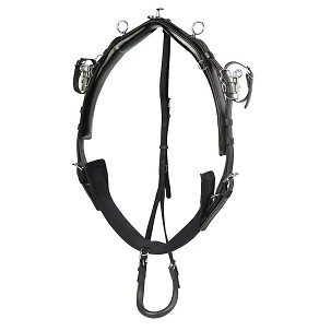 Komplett nagy hám QH fekete Finntack