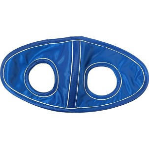 Kapa sa otvorom za uši plavo-plavo-bela